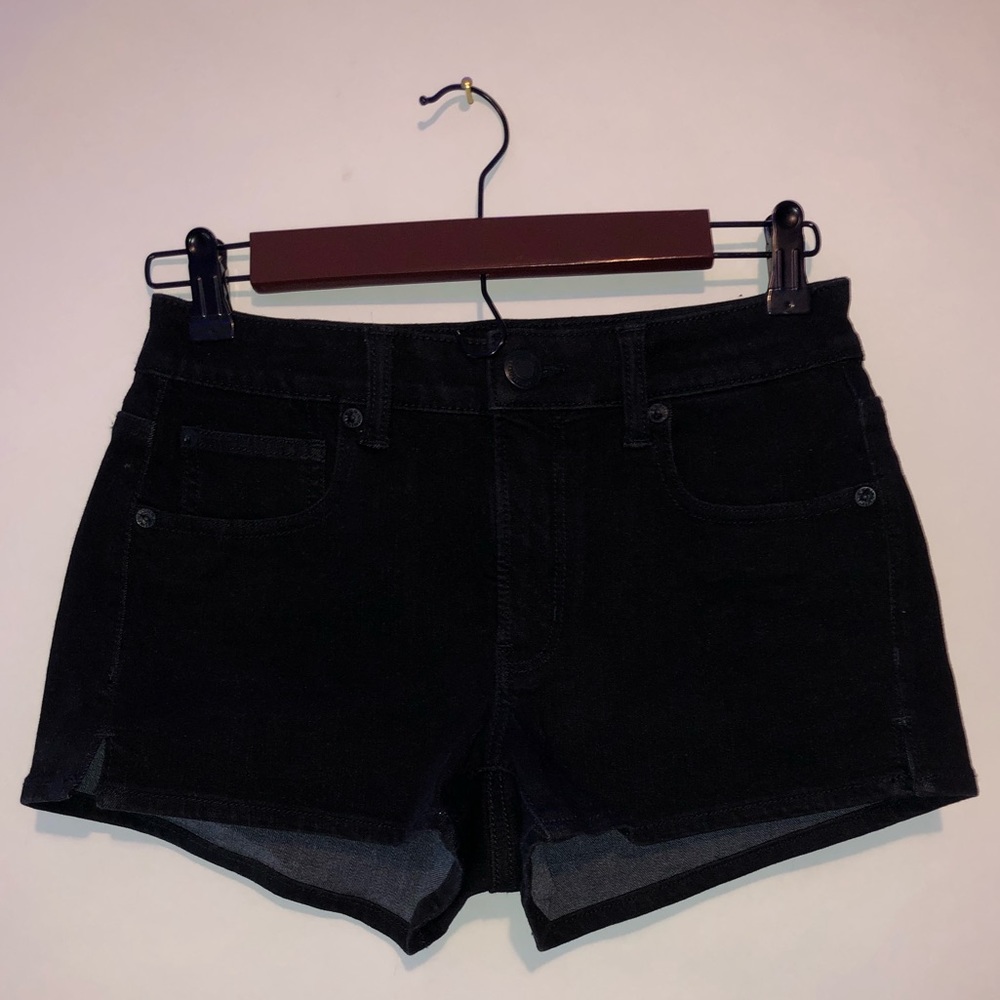 black american eagle shorts
